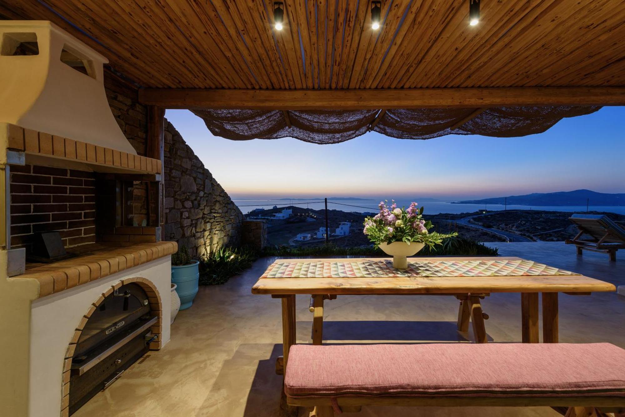Villa Joy - Sunset Sea View Villa Mykonos Town Kültér fotó